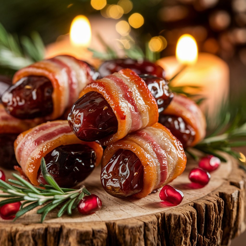 Bacon-Wrapped Dates