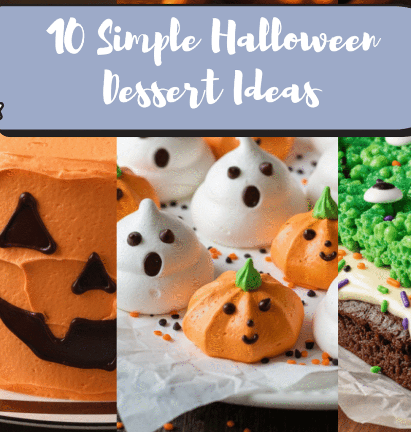 10 Simple Halloween Dessert Ideas